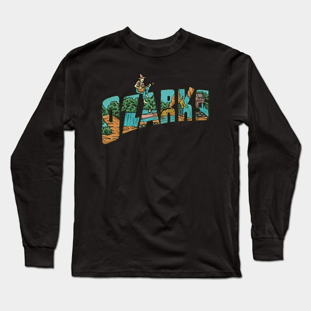 Ozarks hollyday Long Sleeve T-Shirt by LAKE DUITE KANG
